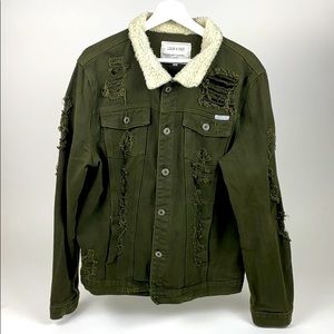 Distressed Jean Jacket